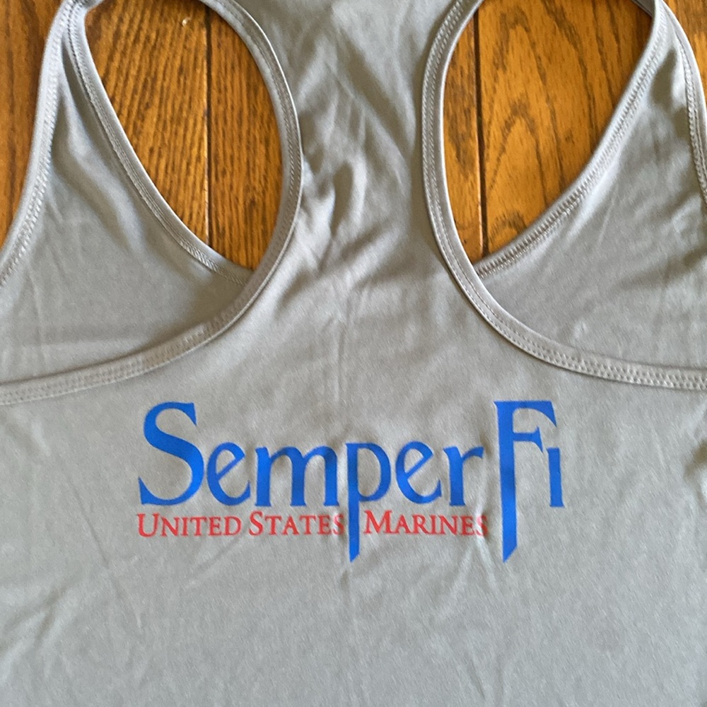 Oorah It’s a Marine Thing Racerback Tank Top - Picture 2 of 2